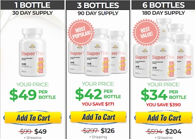 SuperThin pricing details