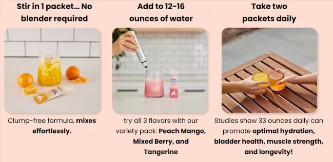 How to use Nativepath Hydrate Stick Packs